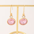 Popular Alloy Inlaid Colorful Crystal Earrings Earrings