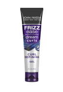 John Frieda Frizz Ease Clearly Defined Gel, Alcohol-Free Styling Gel for Sculpted and Defined Curls, 5 Ounces