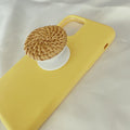 Bamboo Woven Telescopic Mobile Phone Folding Stand Gift Jewelry Accessories