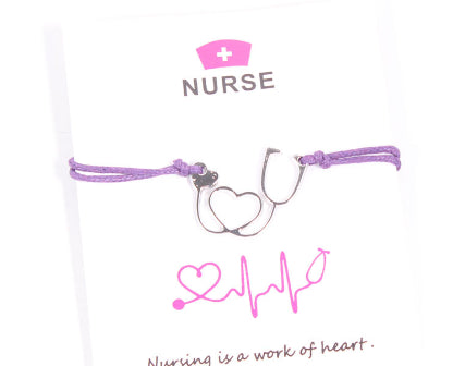 Stethoscope adjustable bracelet