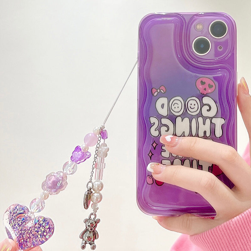 Graffiti English Love Chain Is Suitable For 14 Mobile Phone Case