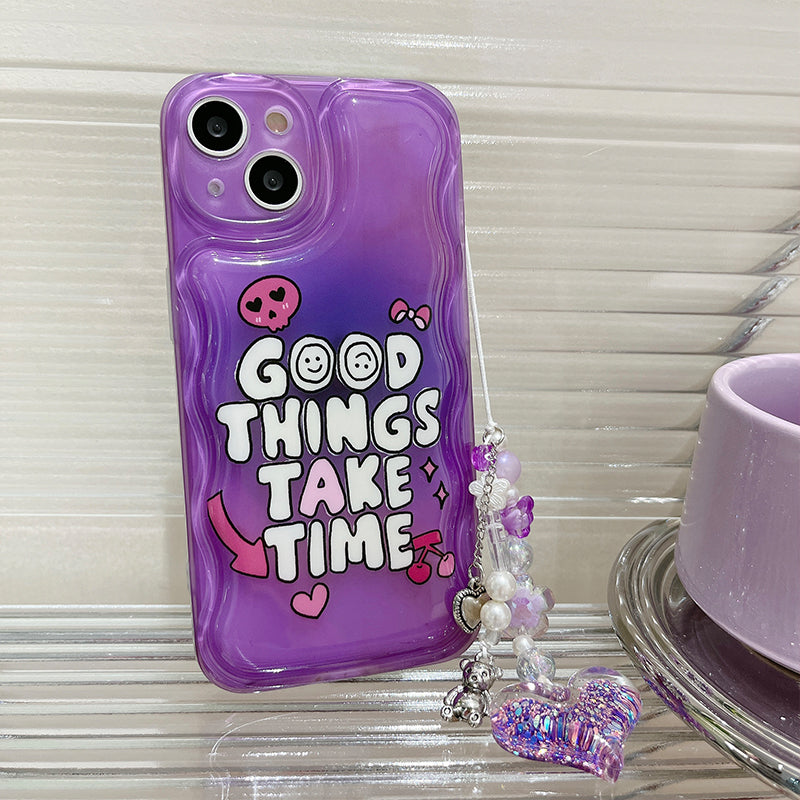 Graffiti English Love Chain Is Suitable For 14 Mobile Phone Case