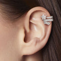 Personality Five-pointed Star Ear Clip Without Pierced Earrings Women