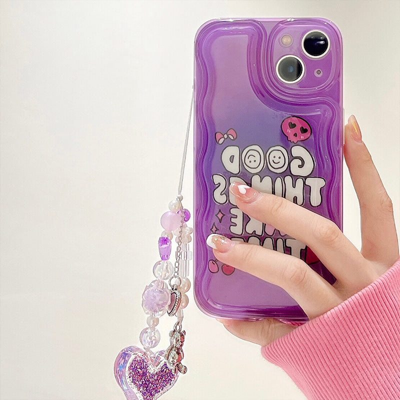 Graffiti English Love Chain Is Suitable For 14 Mobile Phone Case