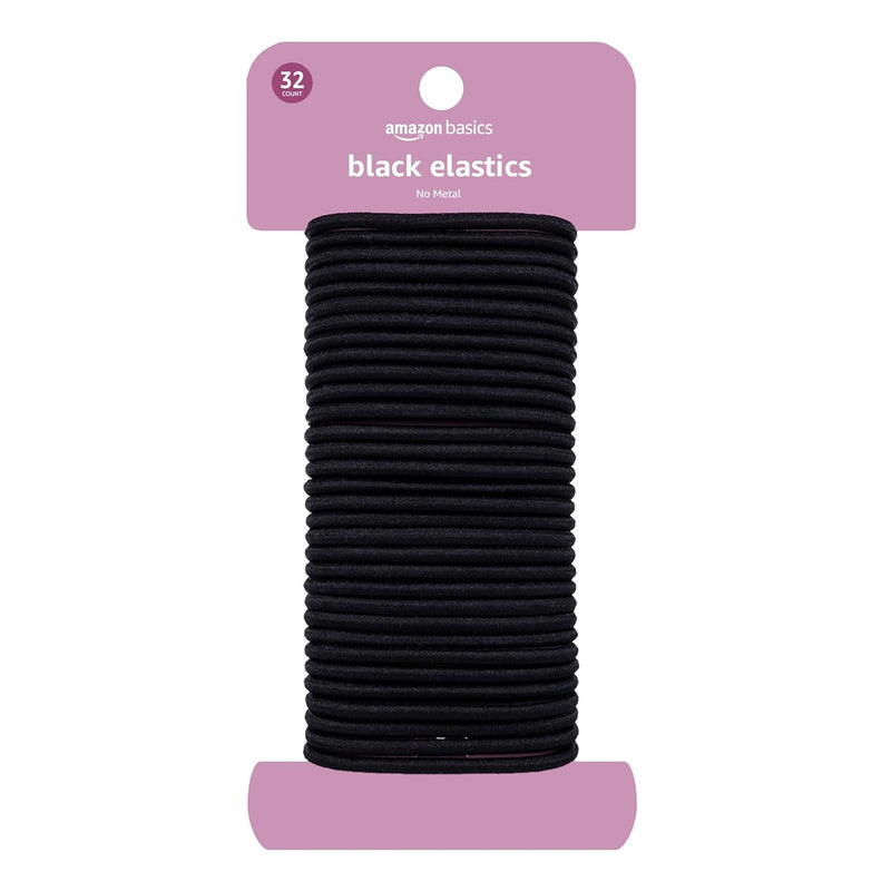 Black4 MM Elastics 32 Count