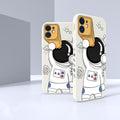 For Astronauts, Mobile Phone Case Side Pattern, Soft Case