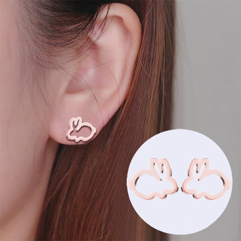 Bunny Mini Korean Fashion Stud Earrings