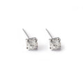 Flash Diamond Alloy Earrings Claw Diamond Crystal