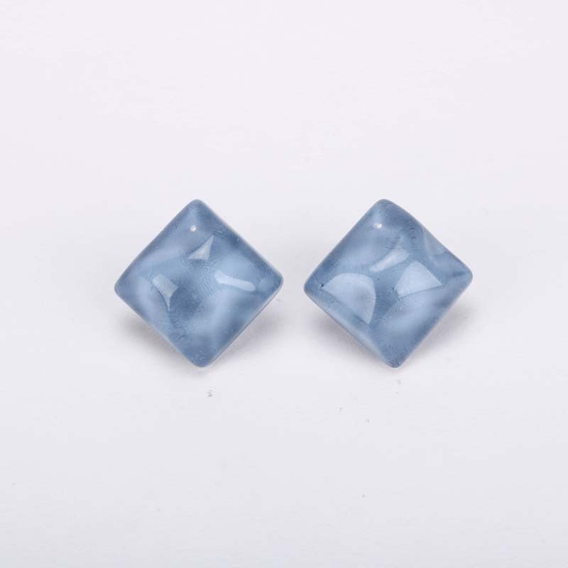 Silver Needle New Geometric Irregular Stud Earrings Dongdaemun