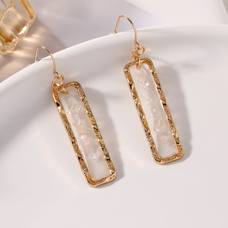 Temperament Earrings Sterling Silver Cold Wind  Female