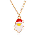 Christmas Multi-style Pendant Necklace Ladies Trend Multi-style