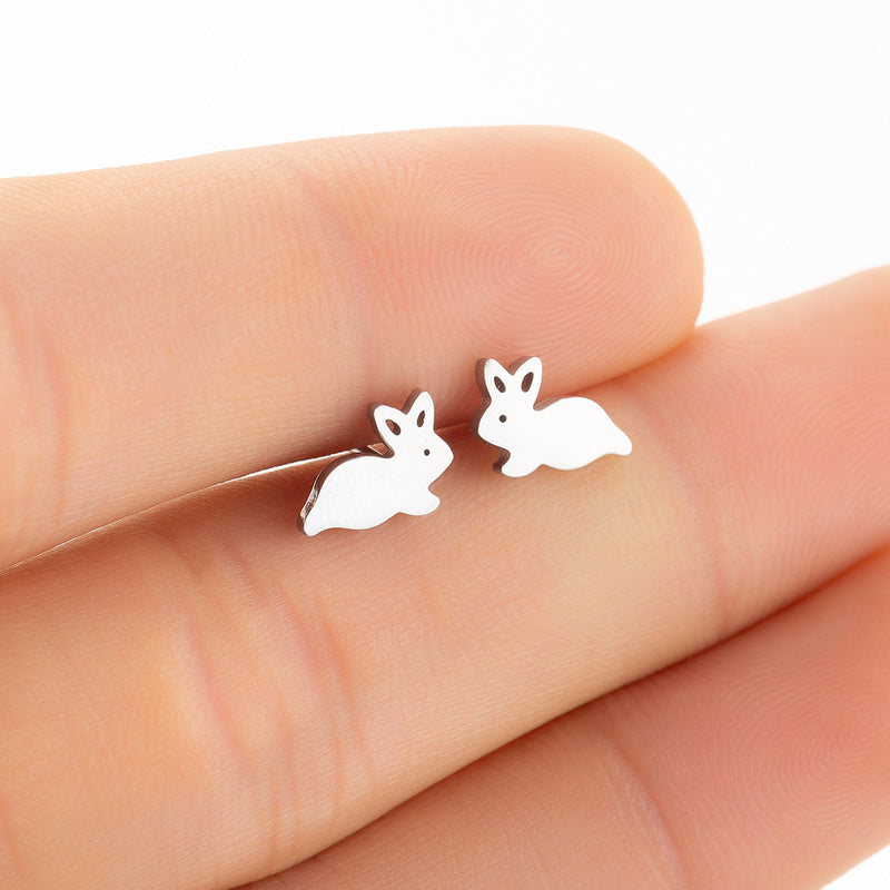 Bunny Mini Korean Fashion Stud Earrings