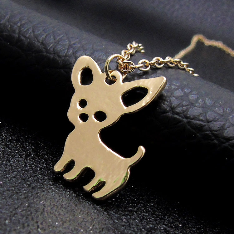 Fashion Pet Dog Necklace Love Dog Pendant