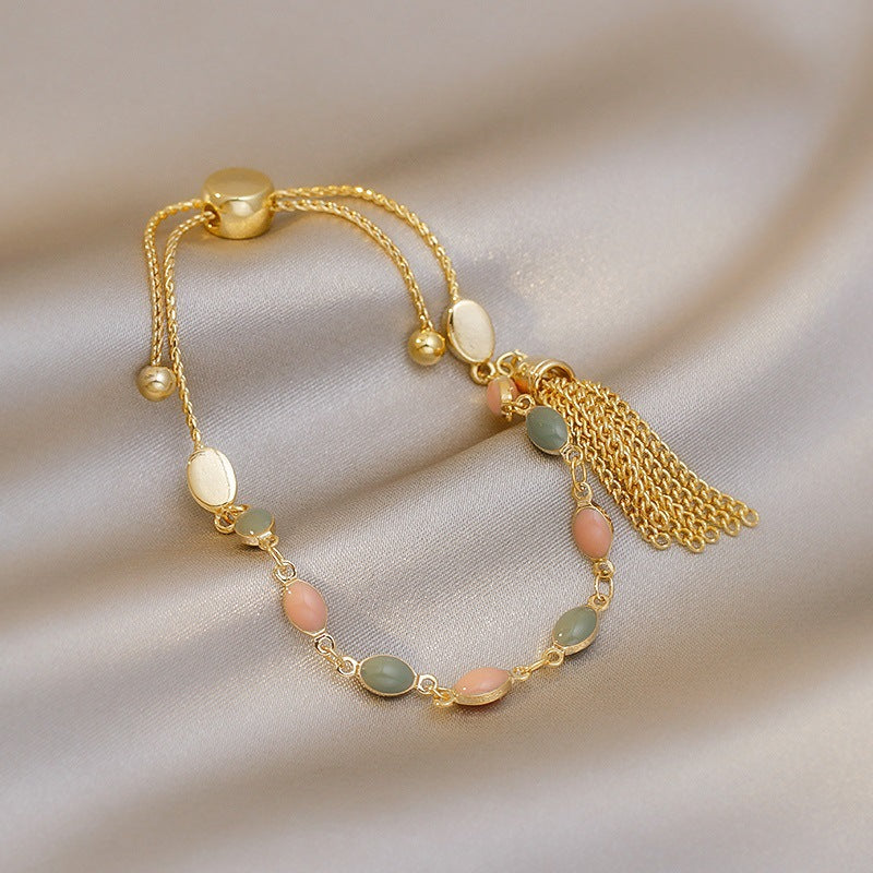 Temperament French Retro Bracelet Female Ins Style Niche Design