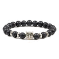Turquoise Beaded Owl Yoga Bracelet