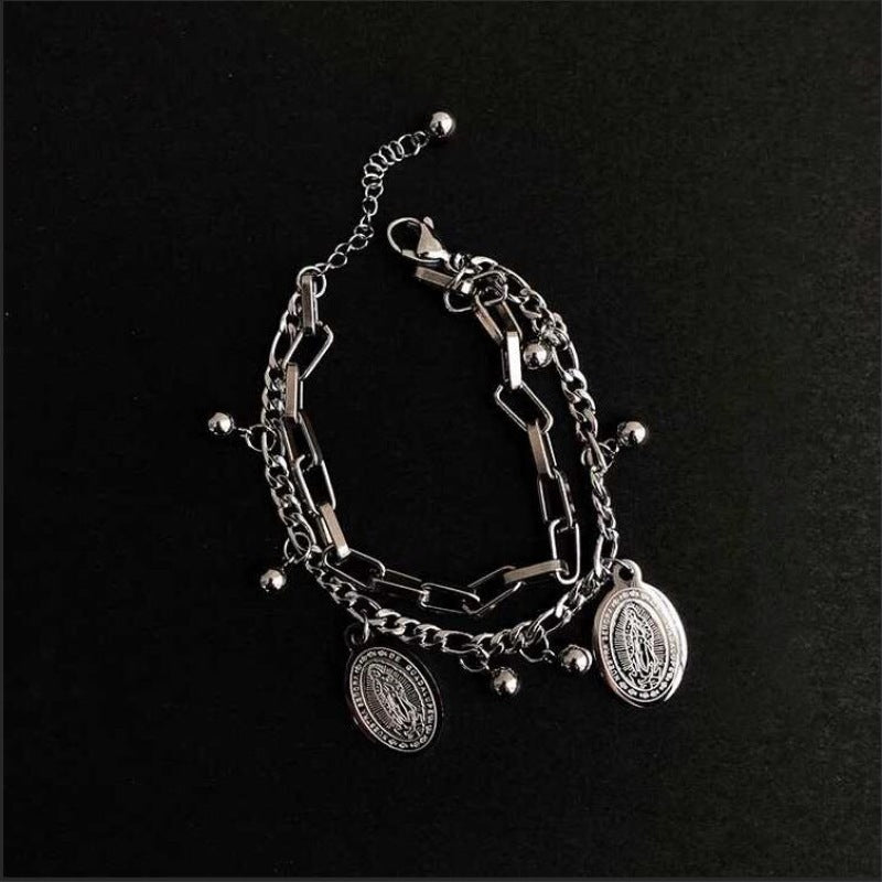 Couple Style Hip-hop Cold European And American Style Bracelet