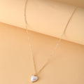 Geometric Clavicle Chain Creative Retro Simple Ring Necklace