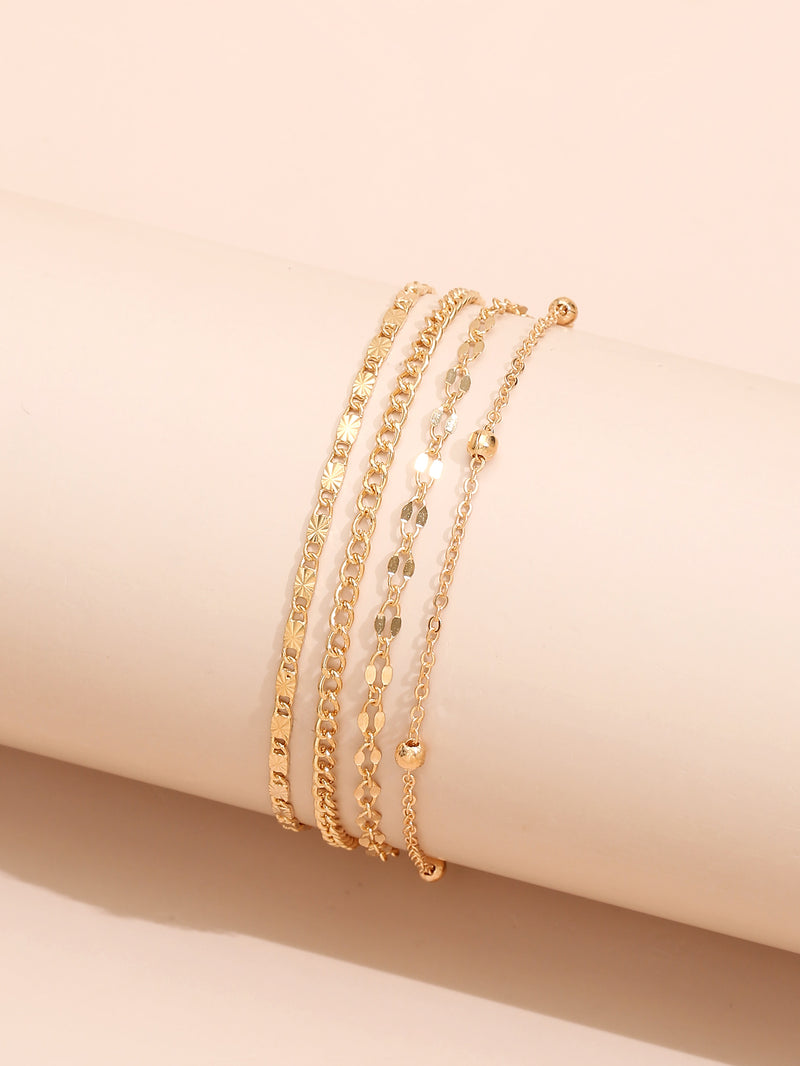 Fashion Simple And Irregular All-match Anklet