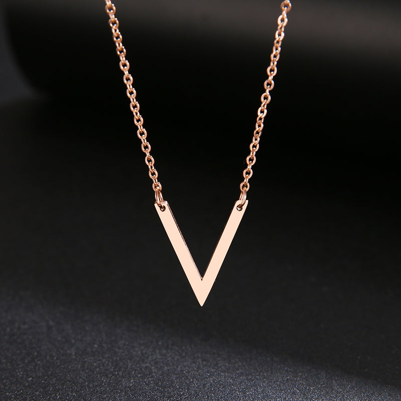 Necklace Women's Accessories Korean Style Simple Collarbone Chain