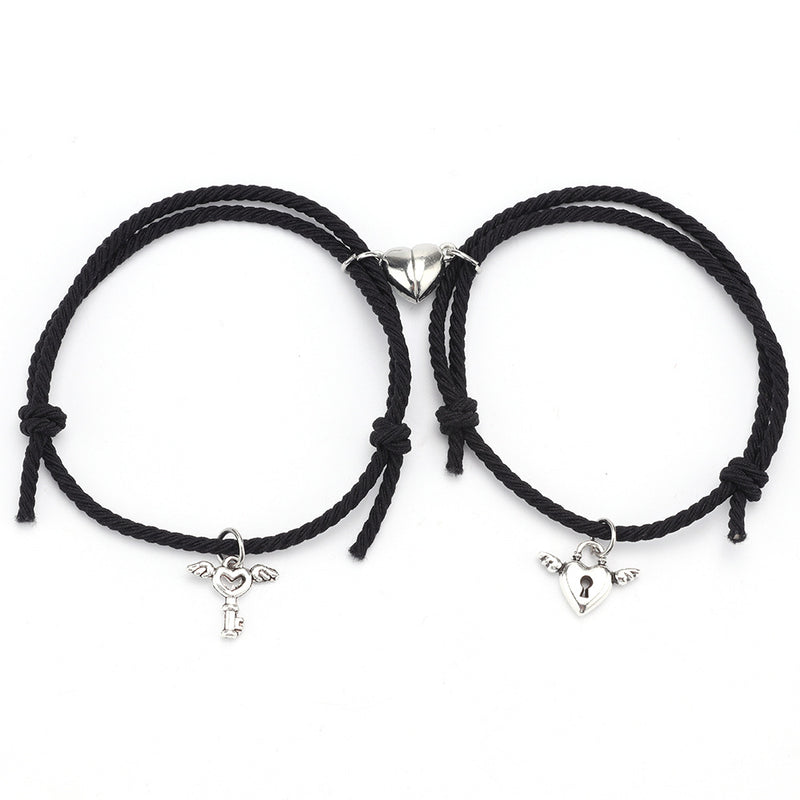 Couple's Small Rubber Band Hair Rope Bracelet