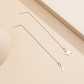 Simple Personality Long Asymmetrical Ears With Stars And Moon