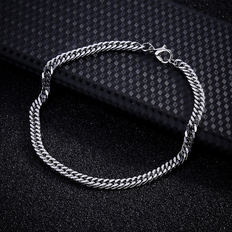 Chain Bracelet Simple Stainless Steel