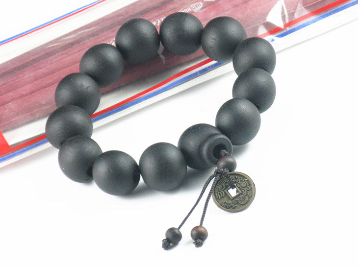 Transit Evil Natural Black Fairy Peach Bracelet