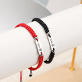 Zodiac Year Red String Gift Crown Bracelet