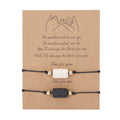Personalized Geometric 8 Volcanic Stone Sunflower Bracelet