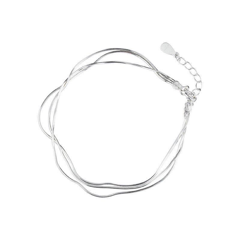 Ladies Fashion Personality Simple Silver Jewelry