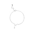 Exquisite Mori Series Niche Design Sterling Silver Big Dipper Anklet