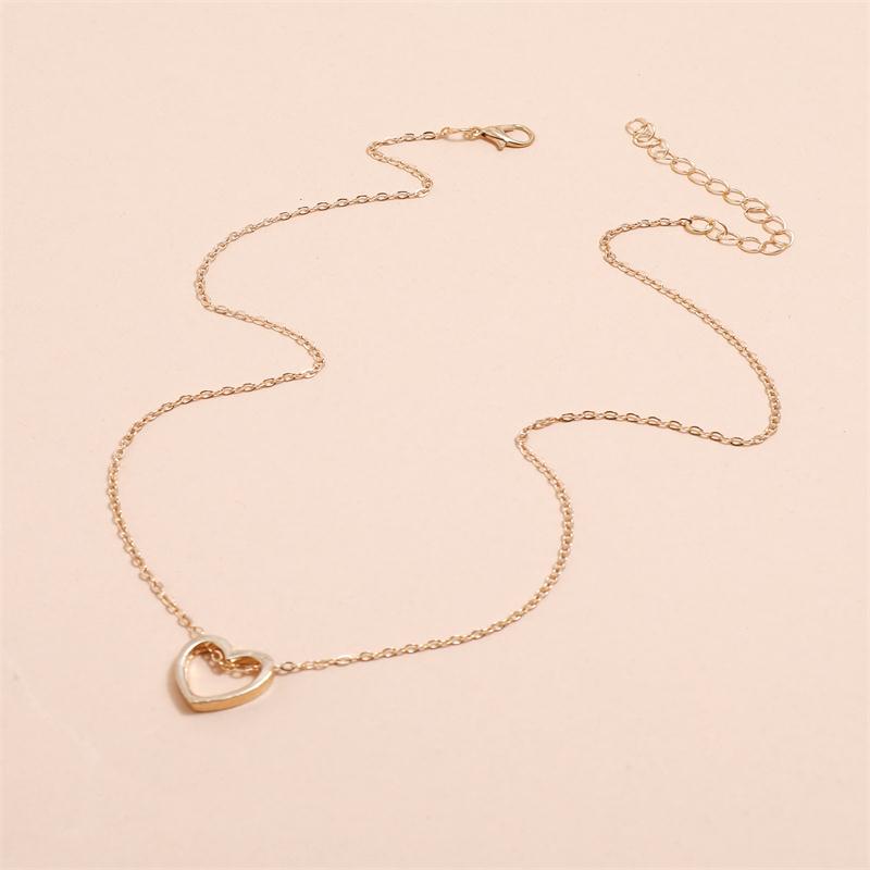 Peach Mood Stainless Steel Necklace