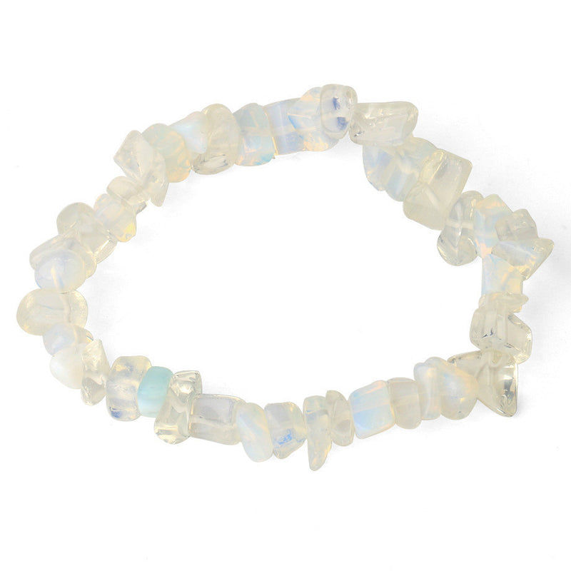 New Natural Crystal Opal Double Spire Bracelet