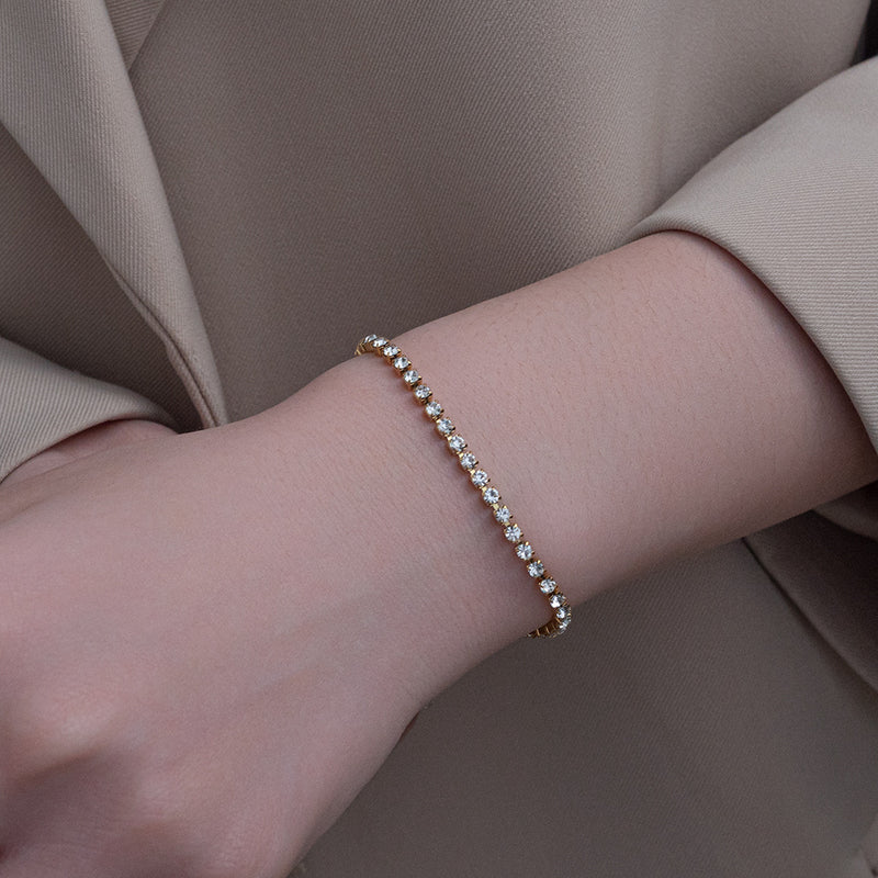 18K Gold Plated Stainless Steel Chain Bracelet