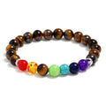 New Accessories European And American Beaded Bracelet Fashion Colorful Bracelet Simple Tigereye Bracelet