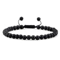 Natural Stone Agate Bead Bracelet