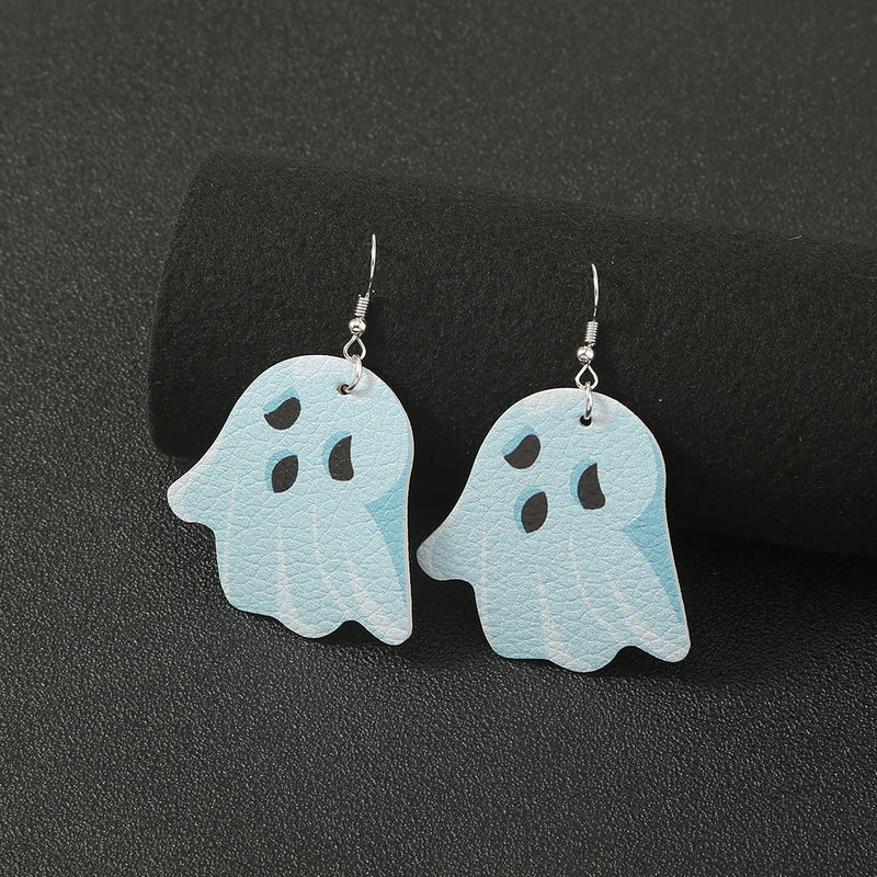 Simple Geometric Personality Halloween Earrings