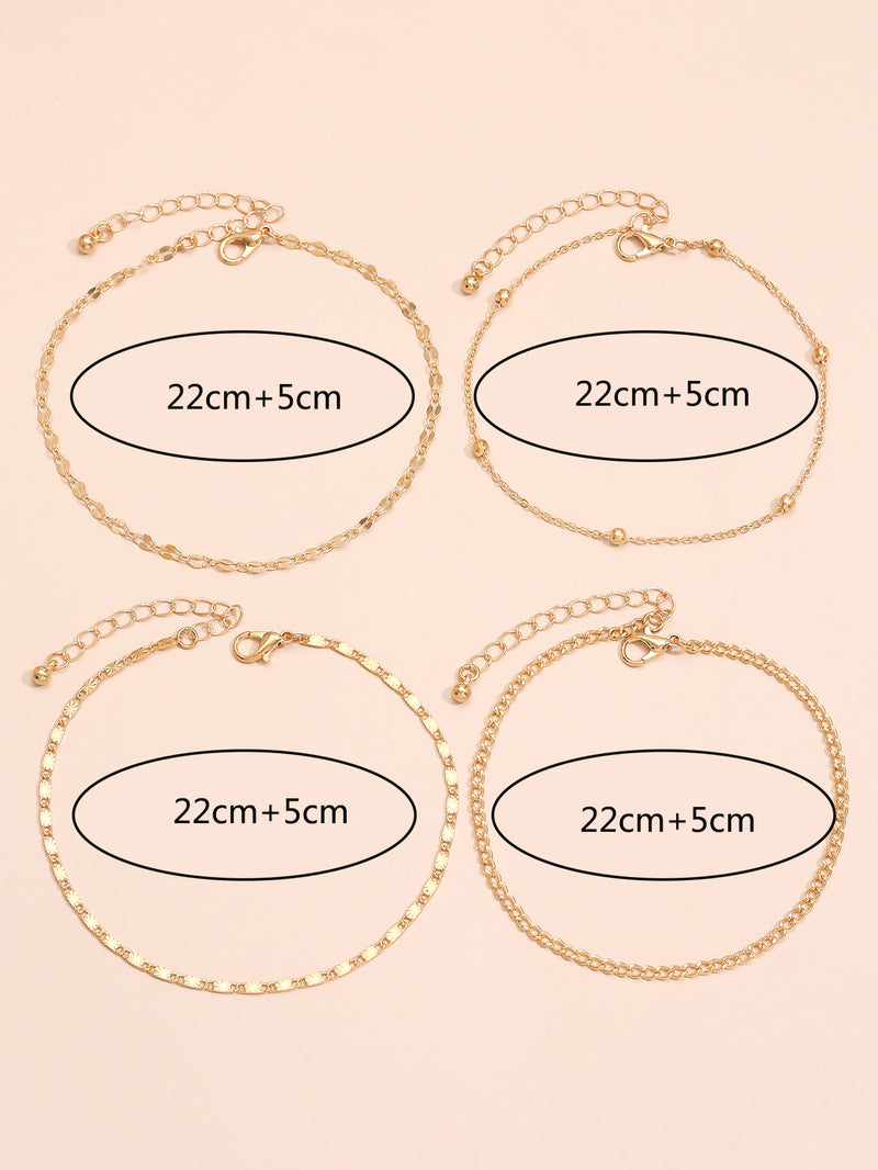 Fashion Simple And Irregular All-match Anklet