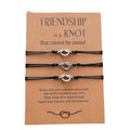 Friendship Is A Knot Card Bracelet