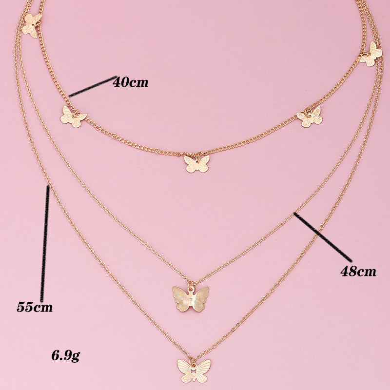 Creative Girls Wear Fashionable Necklace Alloy Trend