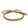 Ethnic Style,  Hand-woven Red Knots Rope Bracelet