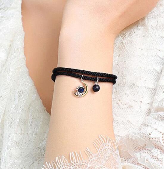 Gift Trend Wild Commemorative Astronaut Couple Bracelet