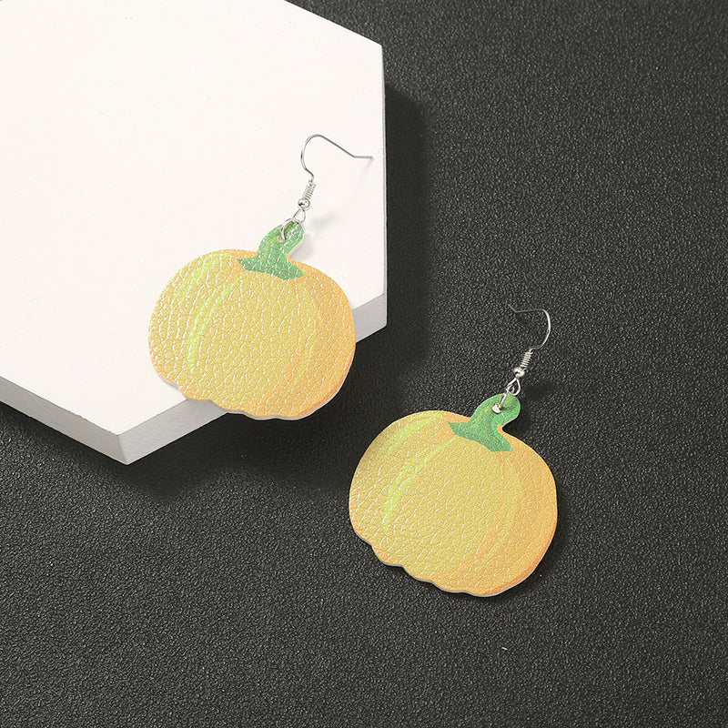 Simple Geometric Personality Halloween Earrings