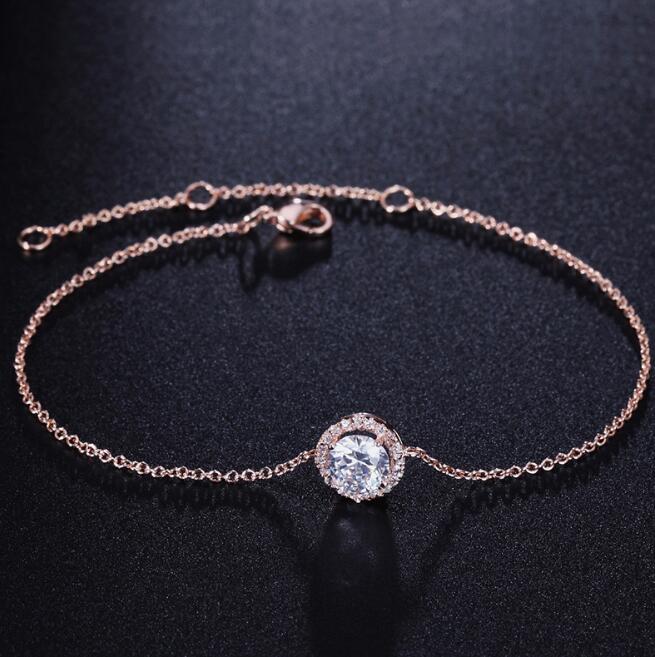 Sizzling Solitaire Elegant Bracelet