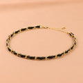 Black Braided Choker Rope Choker Neck Short Chain Choker