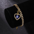 Chain Bracelet Diamond Alloy Adjustable Devil Bracelet