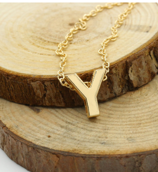 Fashion accessories with 26 letter necklaces Korean version of the clavicle chain