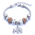 Zinc Alloy Openable Diamond Round Bead Bangle