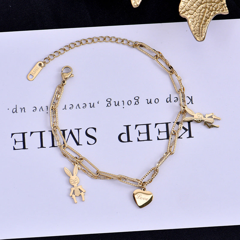 Love bunny bracelet