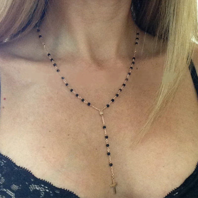 Ladies Cross Y-shaped Chain